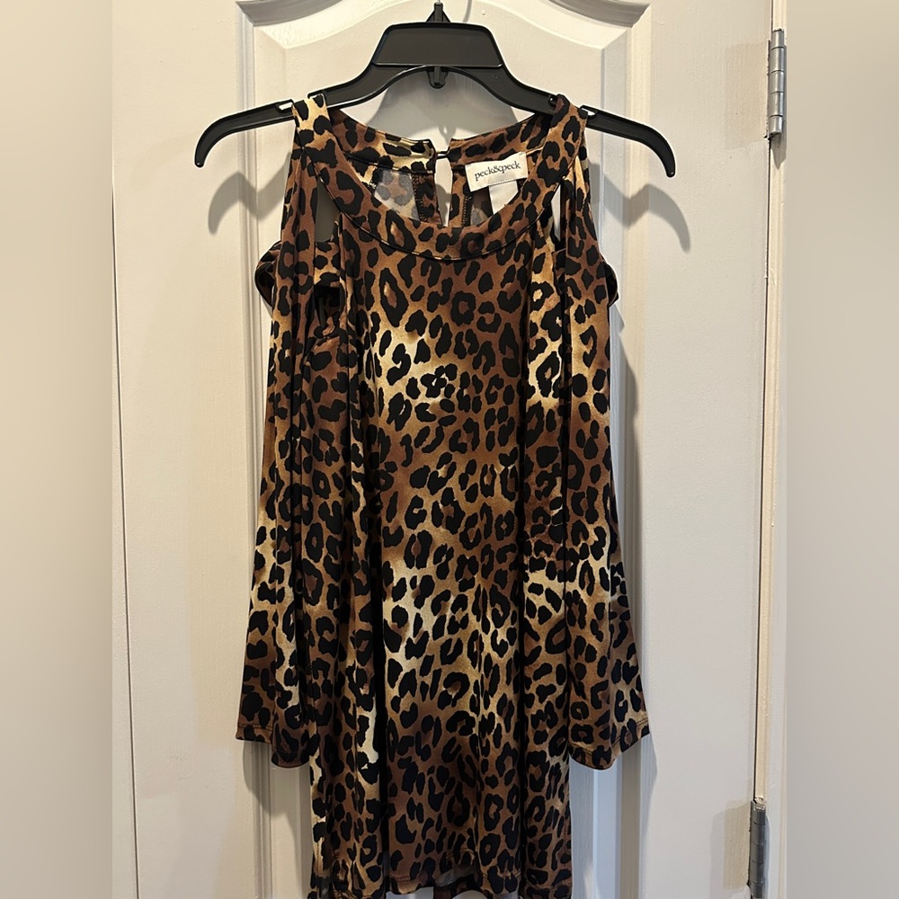 Peck and Peck Animal Print Tunic